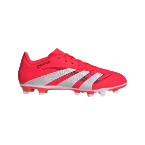 adidas PREDATOR CLUB Firm/Multi-Ground Soccer Cleats | Lucid Red-Cloud White | Men's