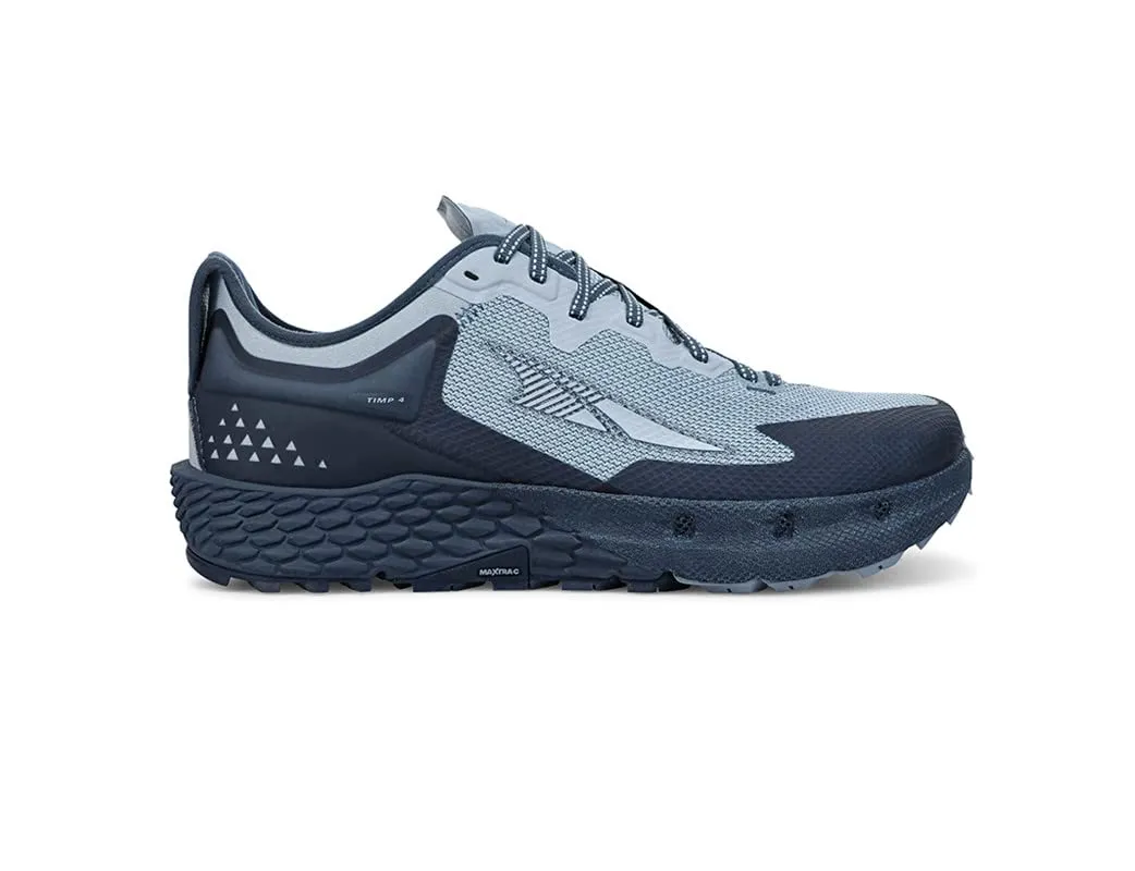 Altra Timp 4 Men's Trail Running Shoes, Mineral Blue