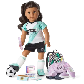 American Girl® Truly Me™ Doll #82 and School Day to Soccer Play Set