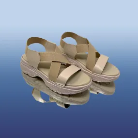 Beige Modern Flair Sandals
