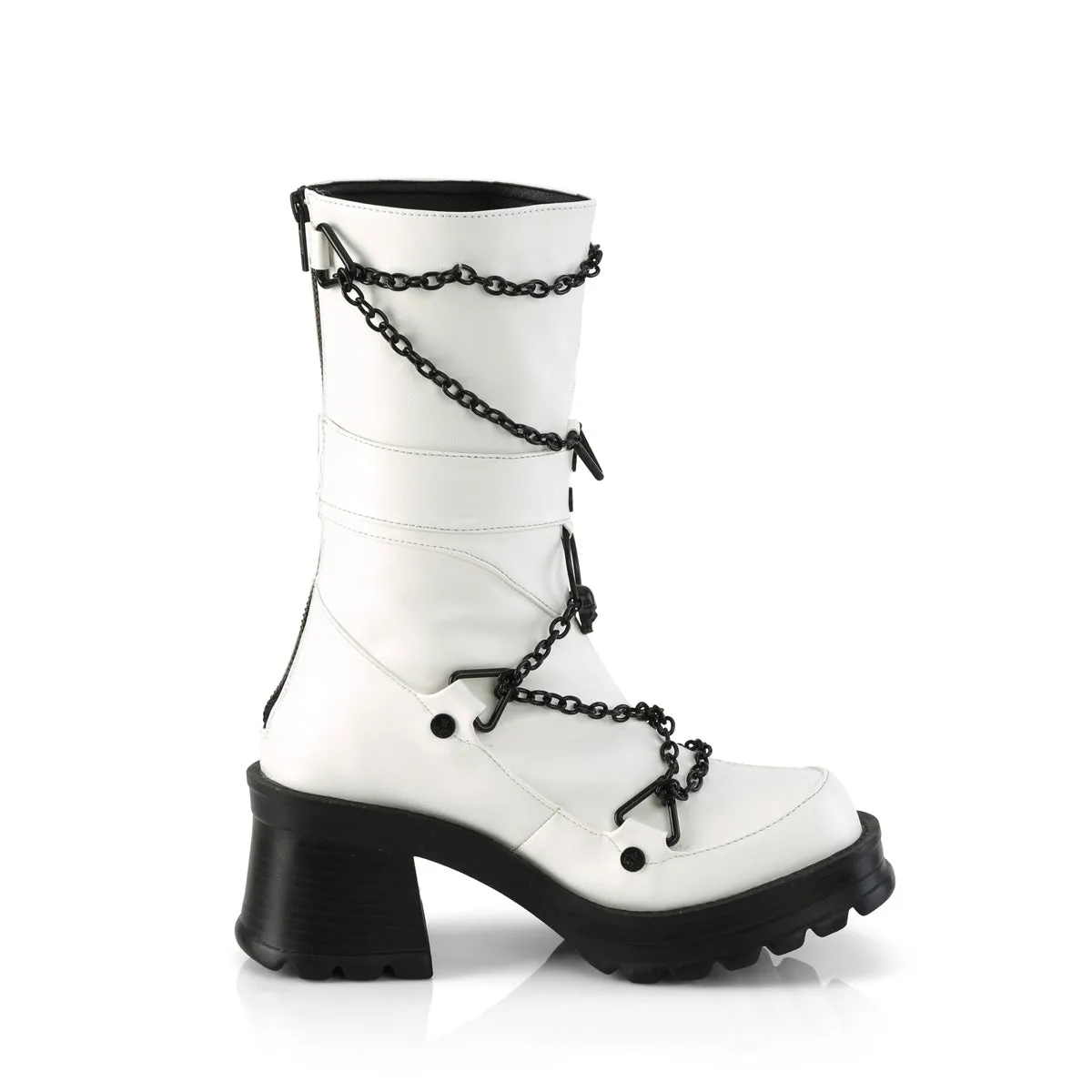 BRATTY-120 Demoniacult Alternative Footwear Women's Knee High Boots