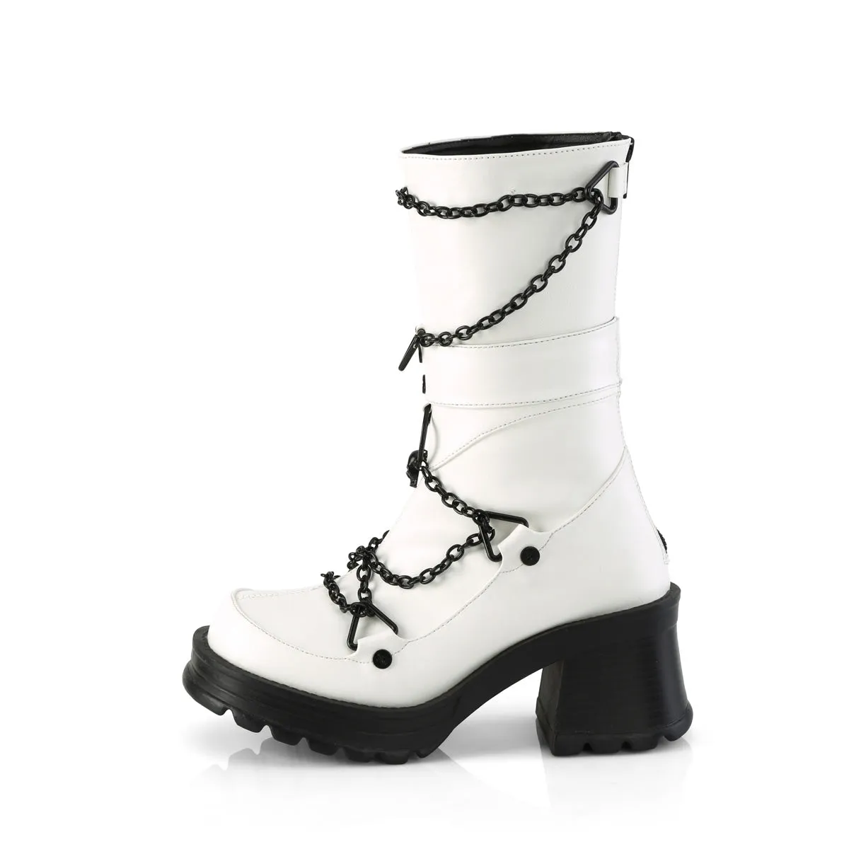 BRATTY-120 Demoniacult Alternative Footwear Women's Knee High Boots