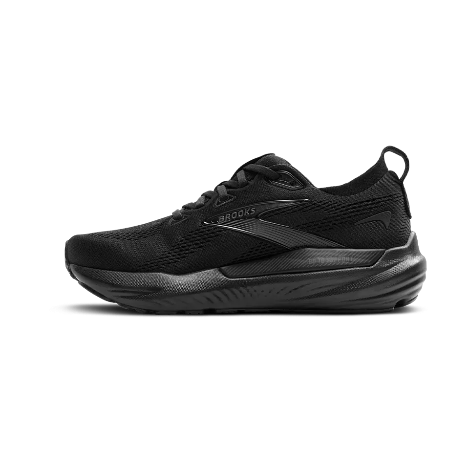 Brooks Women's Glycerin GTS 22 D Width Black/Black/Ebony