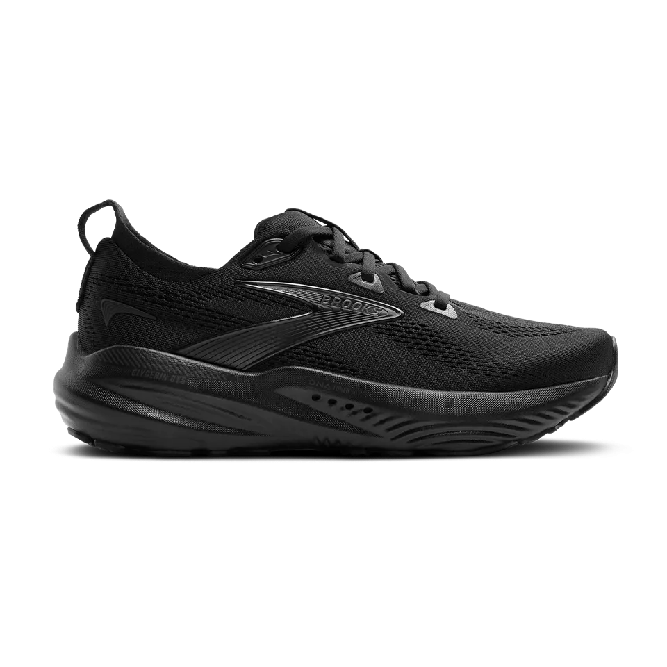 Brooks Women's Glycerin GTS 22 D Width Black/Black/Ebony