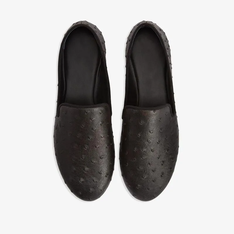 Cedar Brown Leather Loafers