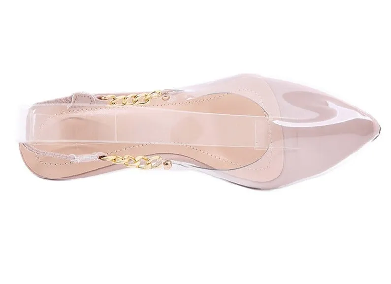 Chain Sling Transparent Pump