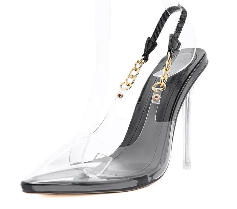 Chain Sling Transparent Pump