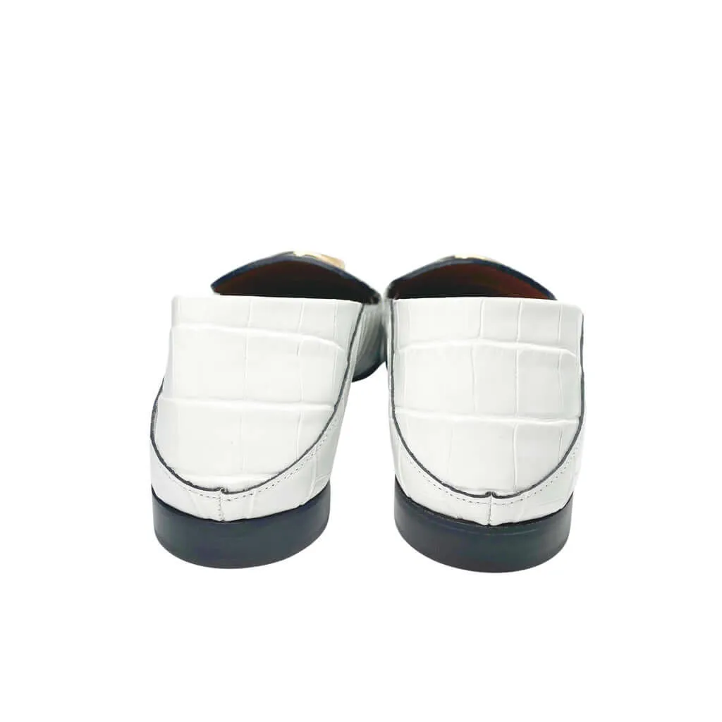 Chloe C Loafers in White