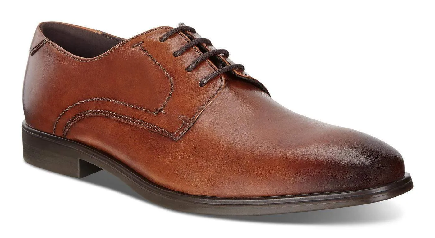 Ecco Men's Melbourne Dress Shoes- Amber