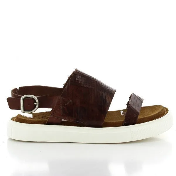 Forte S17-4368 Brown Slingback Sandals