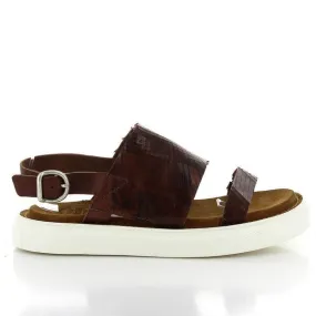 Forte S17-4368 Brown Slingback Sandals