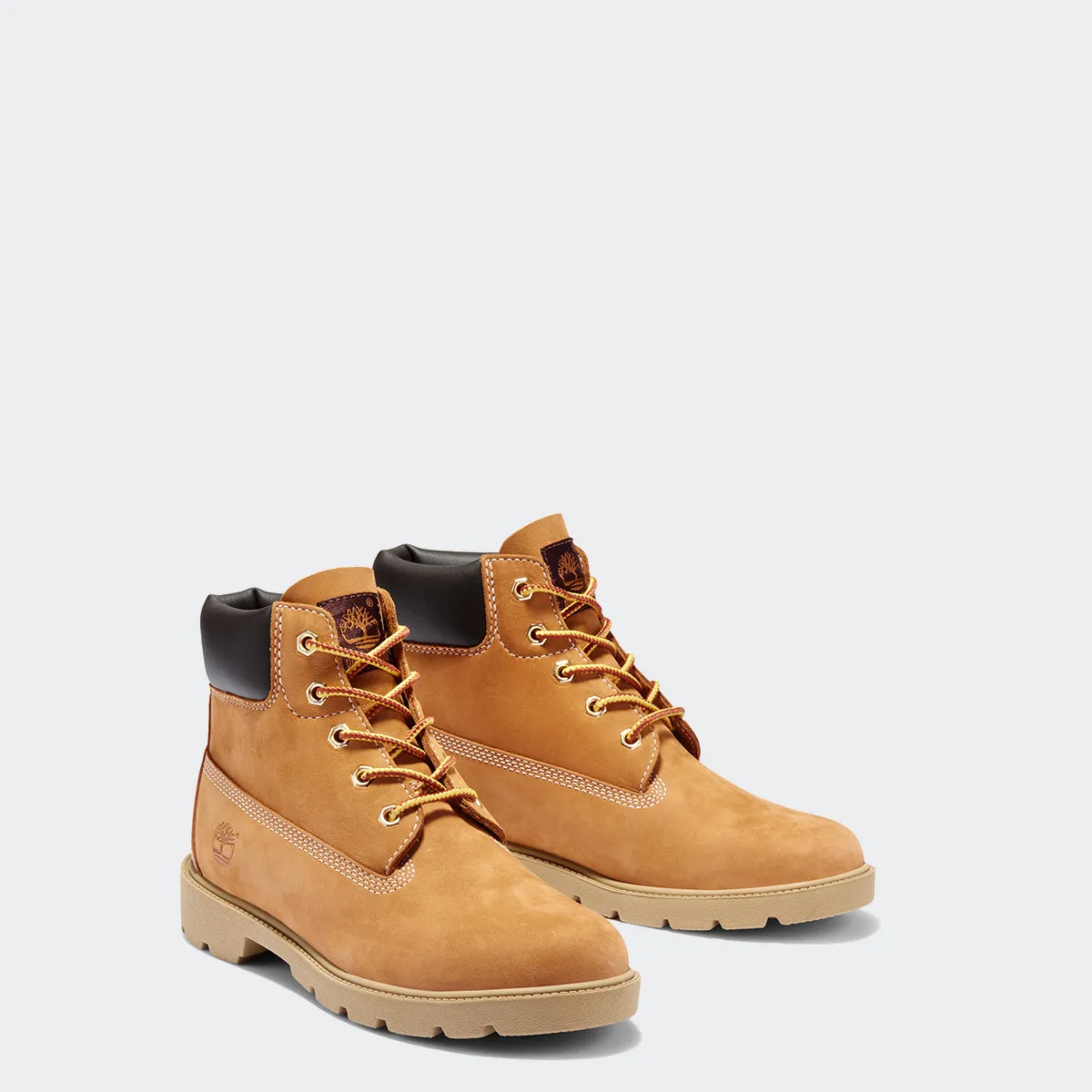Kids' Timberland 6-Inch Classic Ankle Boots Wheat