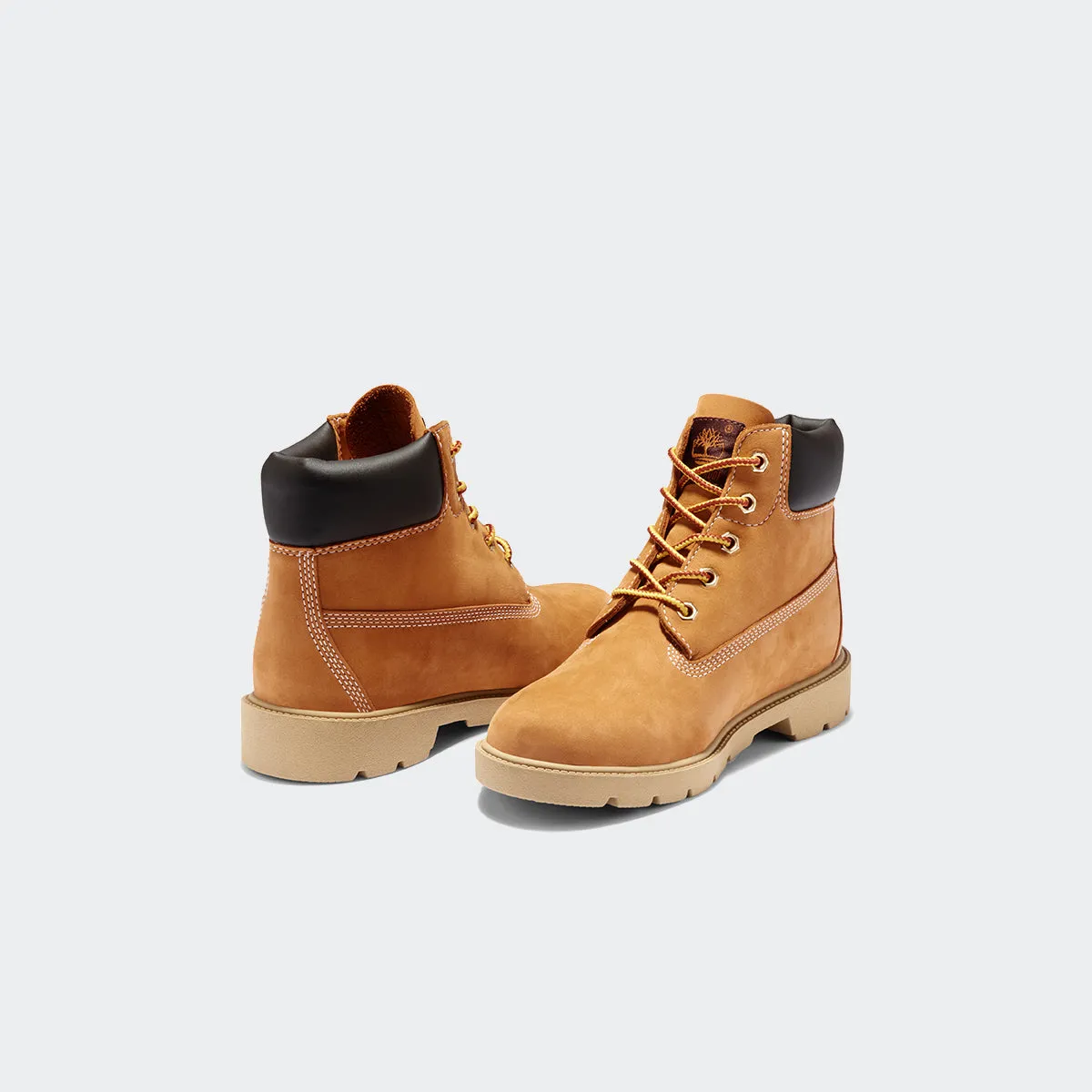 Kids' Timberland 6-Inch Classic Ankle Boots Wheat