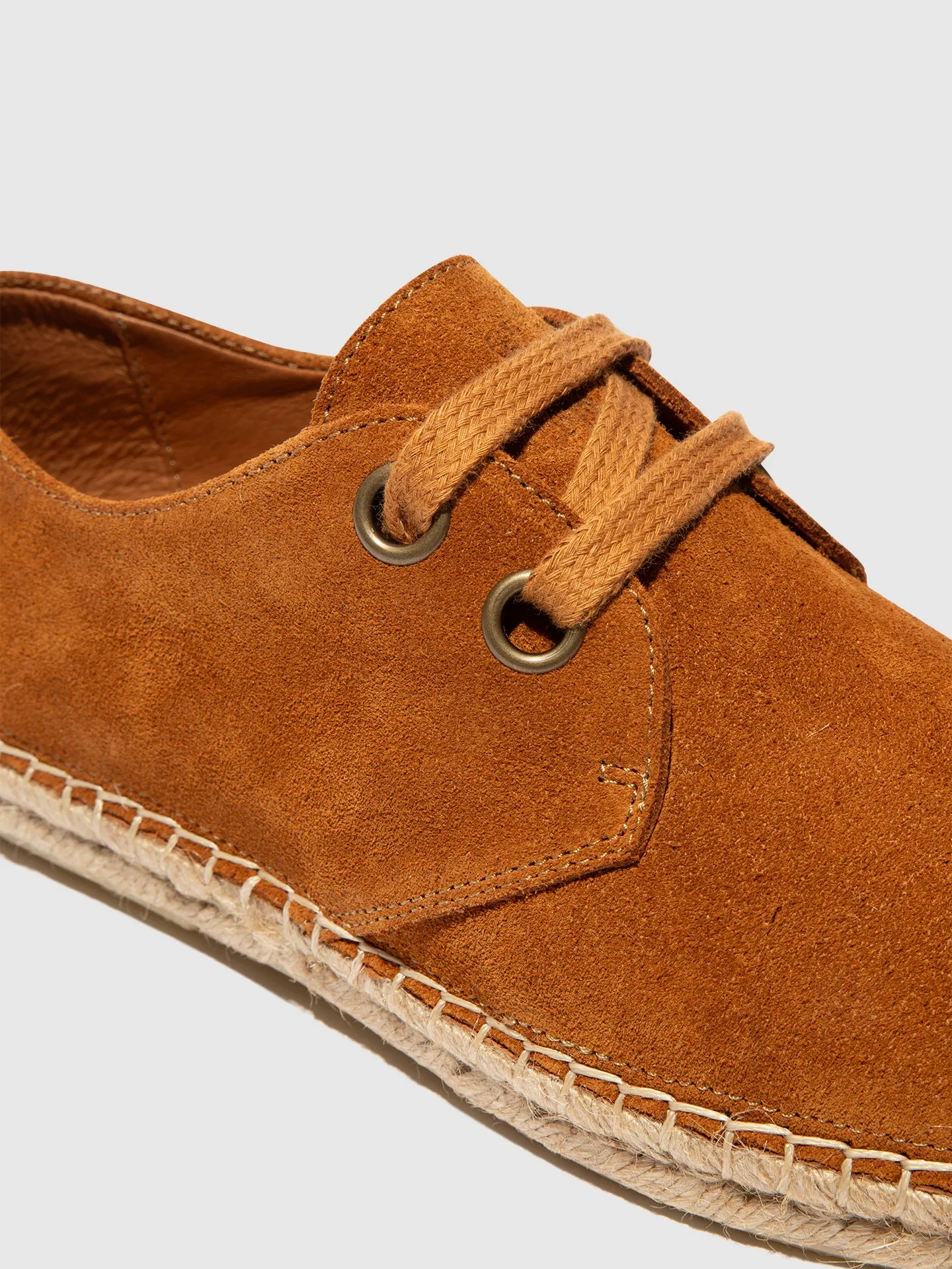 Lace-up Espadrilles SLIN528FLY CAMEL