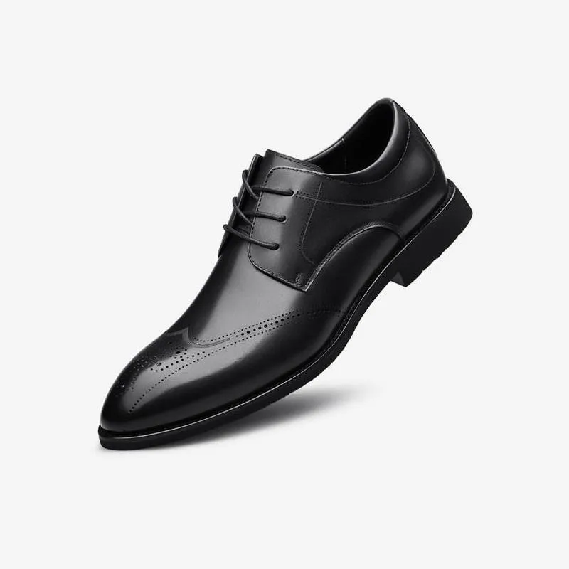 Lace Up Low Top Comfy Dress Shoes