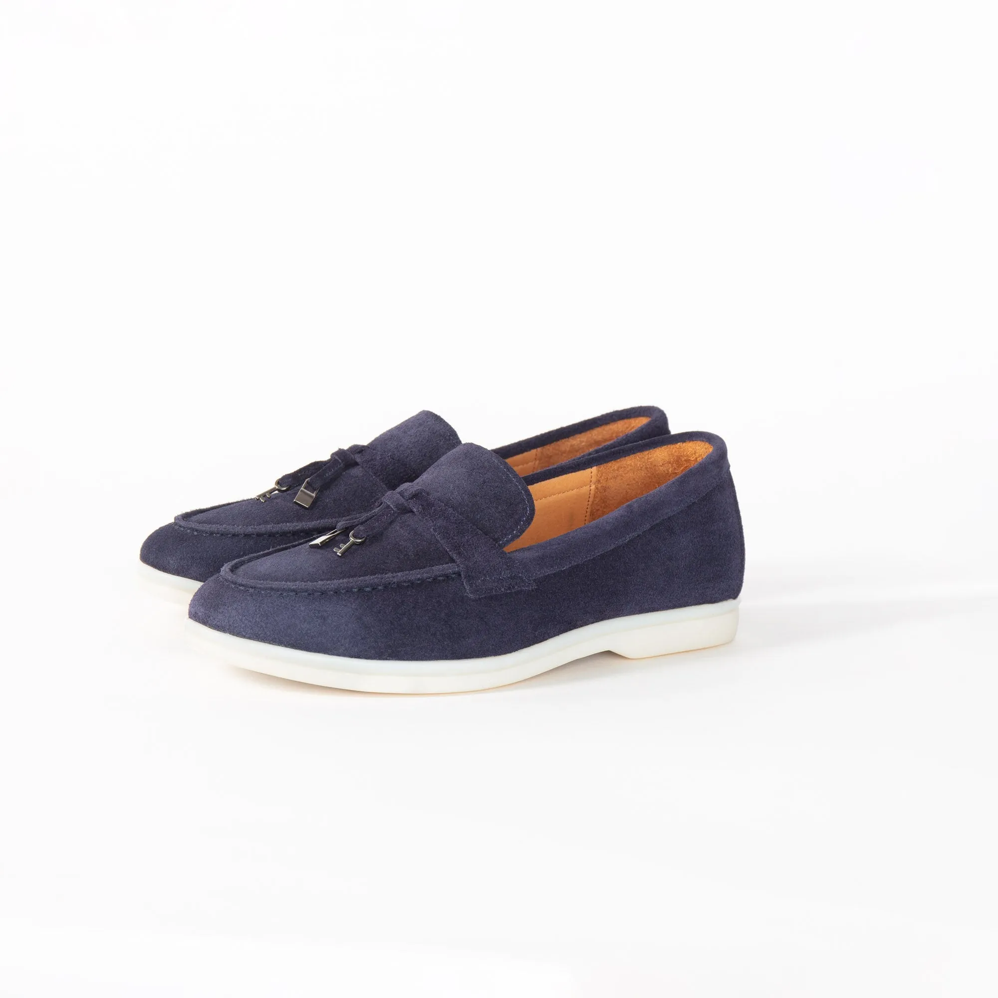 Loafers Damen Blau