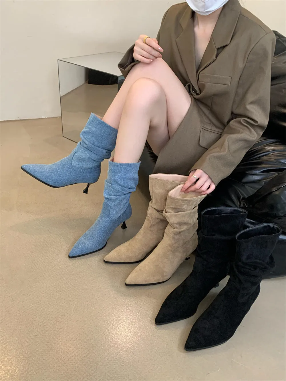 Make A Statement Stiletto Booties