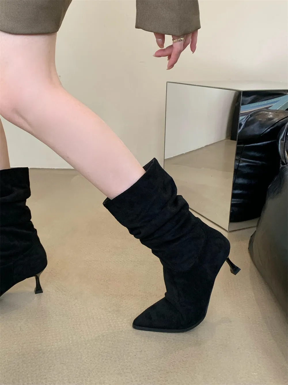 Make A Statement Stiletto Booties