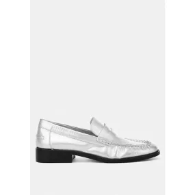 Plavia Genuine Leather Loafers
