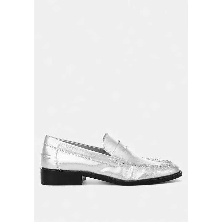 Plavia Genuine Leather Loafers