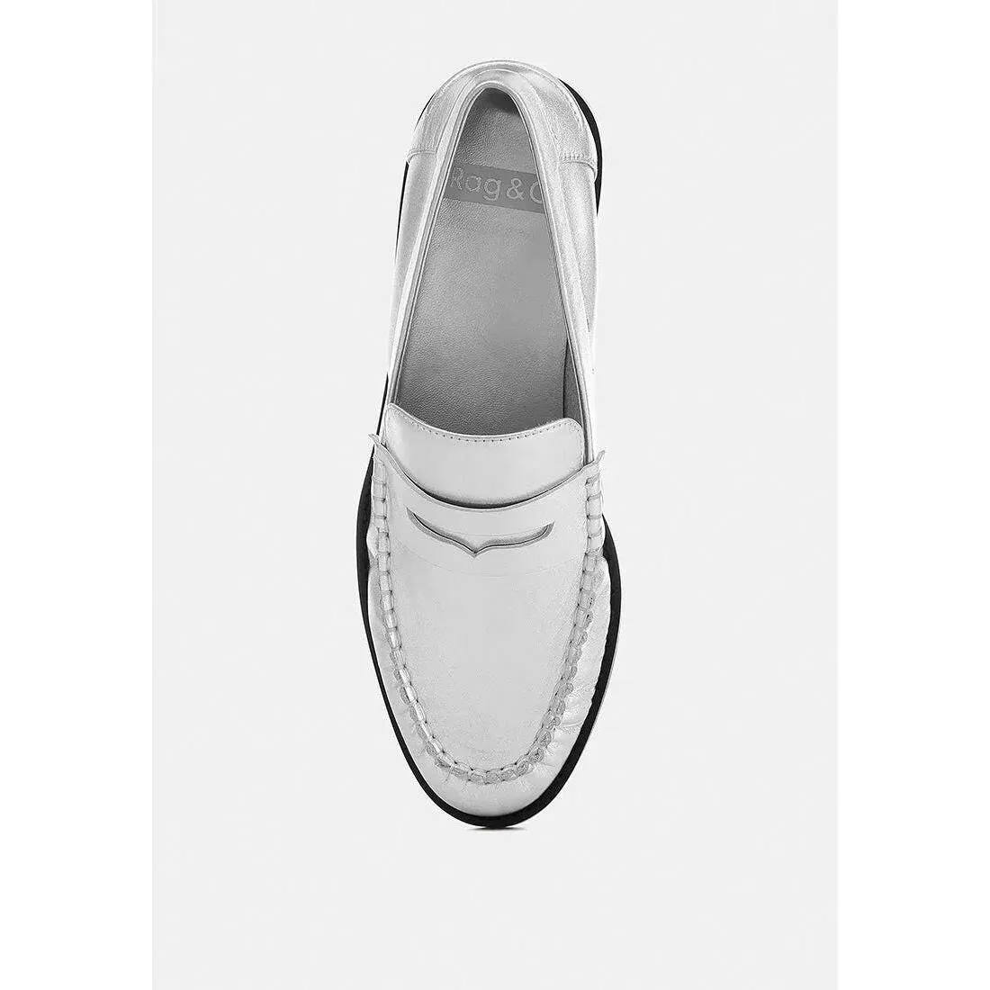 Plavia Genuine Leather Loafers