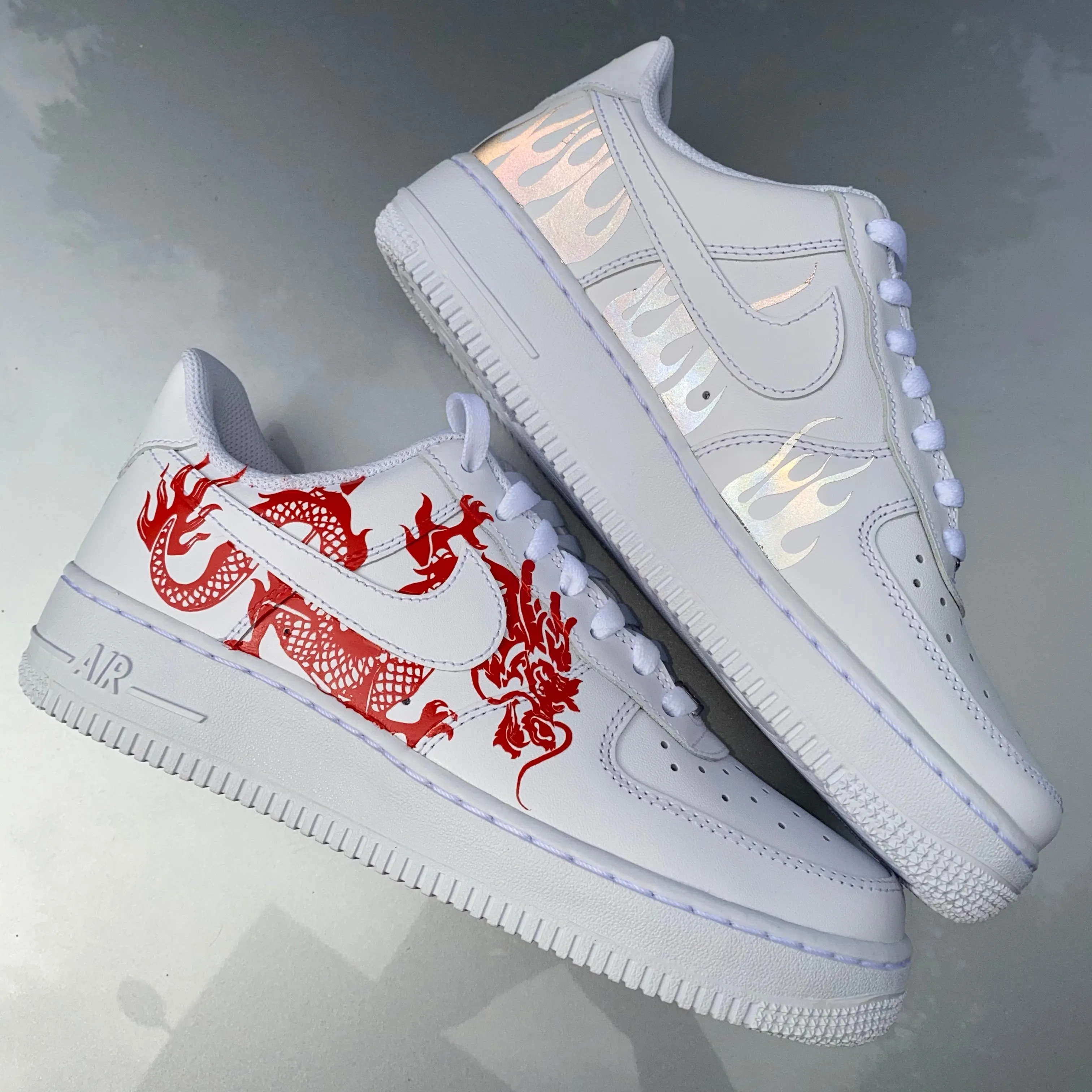 Red Fiery Dragon AF1