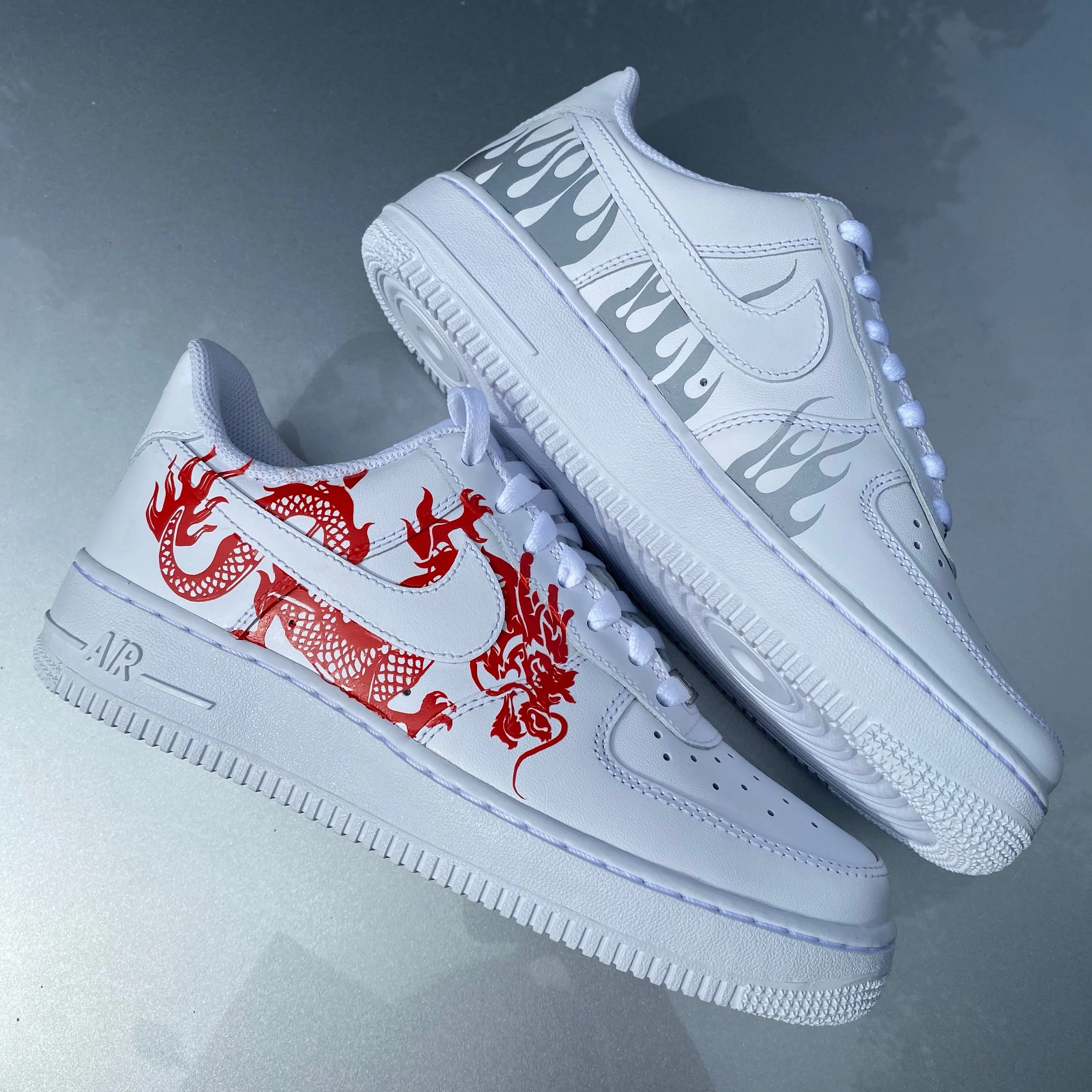 Red Fiery Dragon AF1