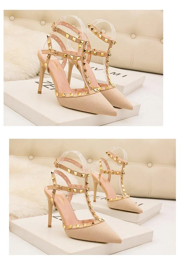 Rivet High Heels