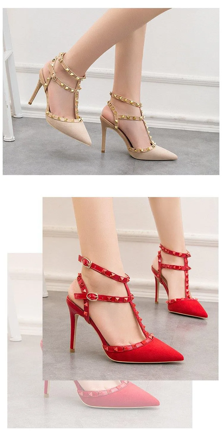 Rivet High Heels