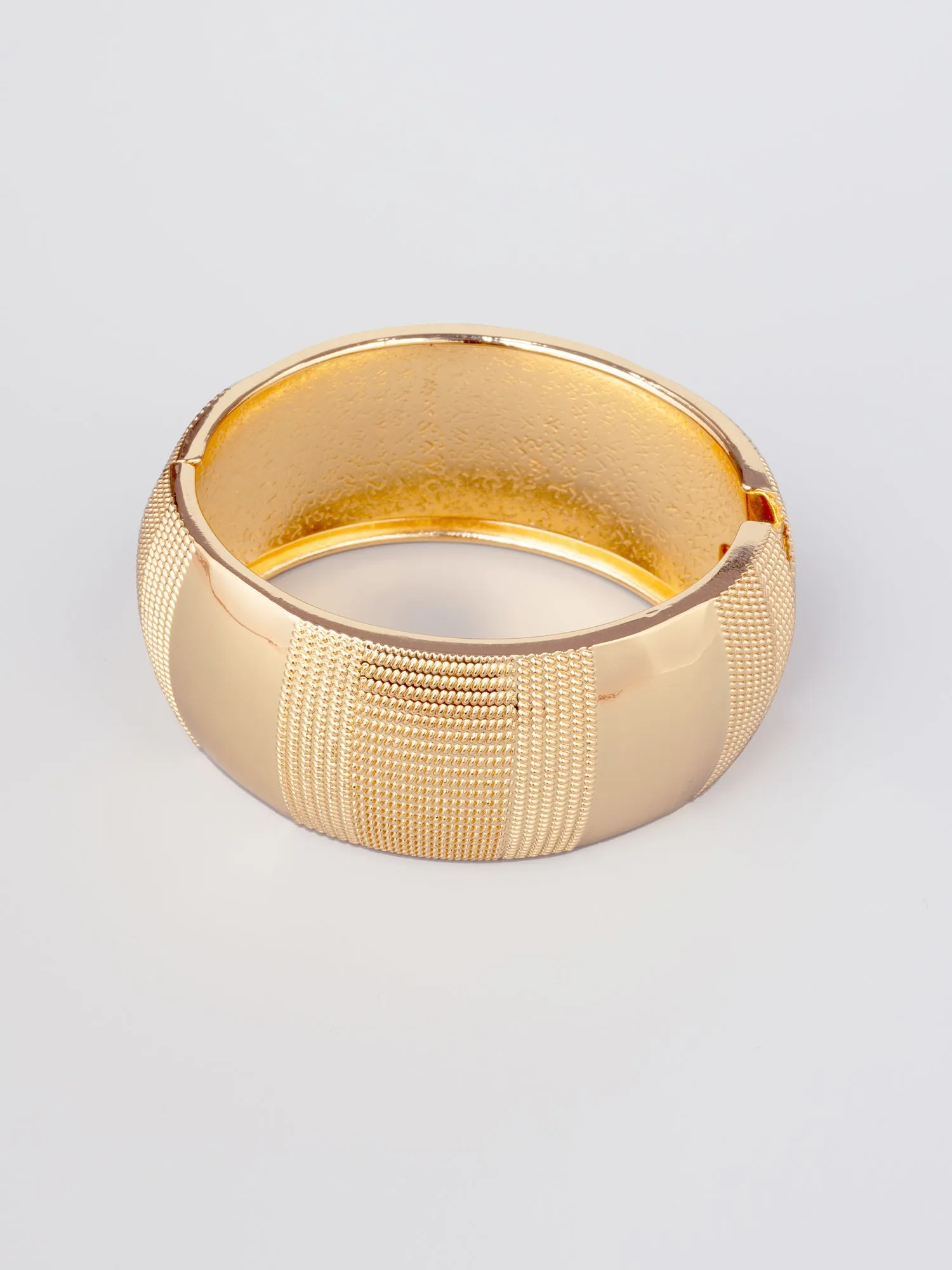 Statement Rose Gold Bracelet