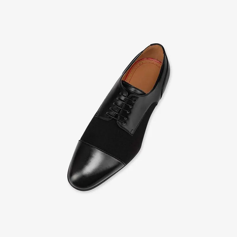 Stitching Cap Toe Dress Shoes