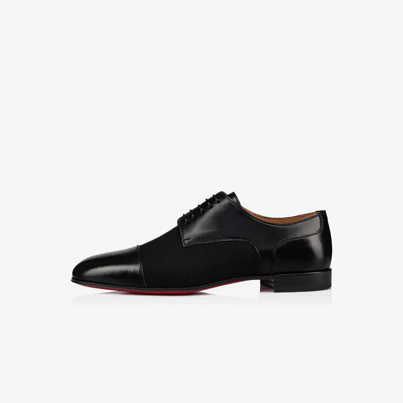 Stitching Cap Toe Dress Shoes
