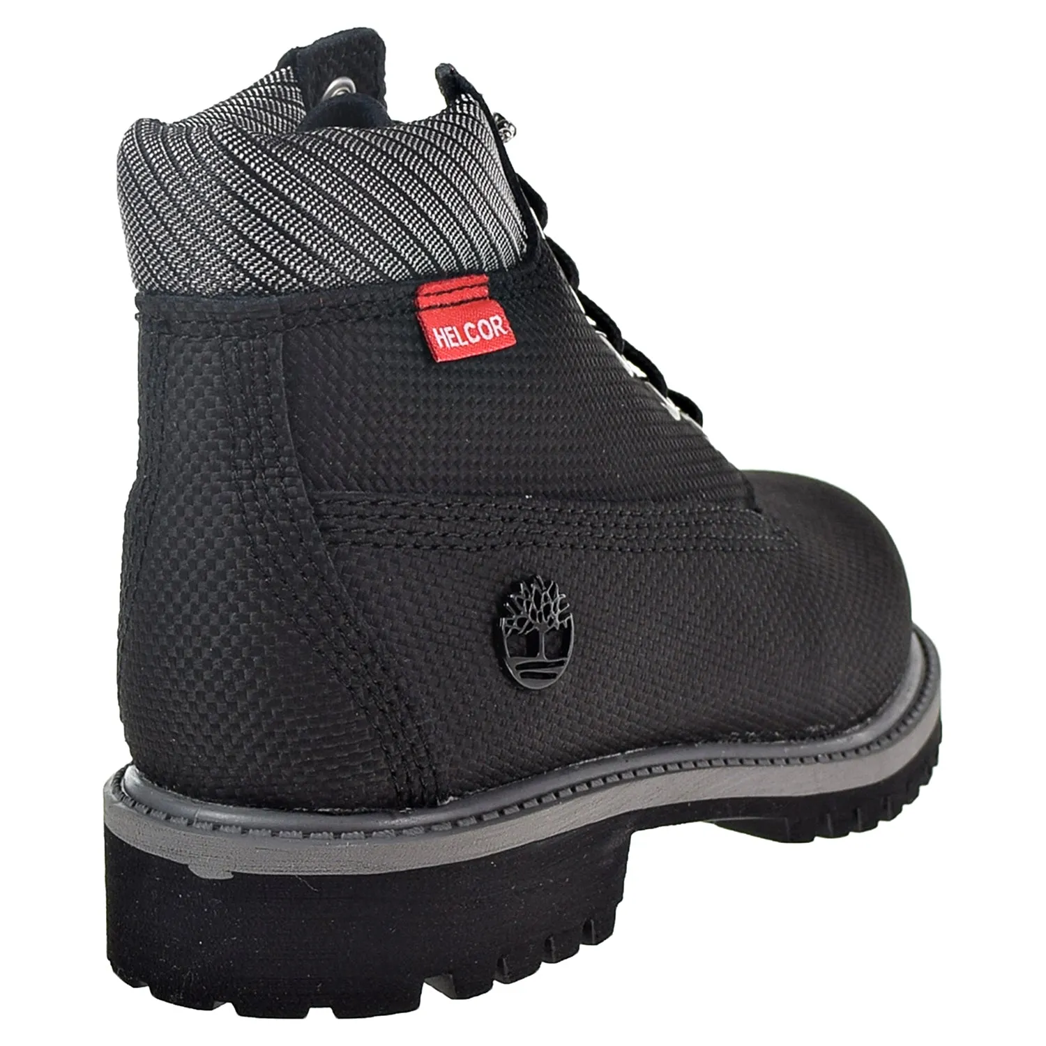 Timberland 6" Premium Boot Little Kid's Shoes Black Helcor