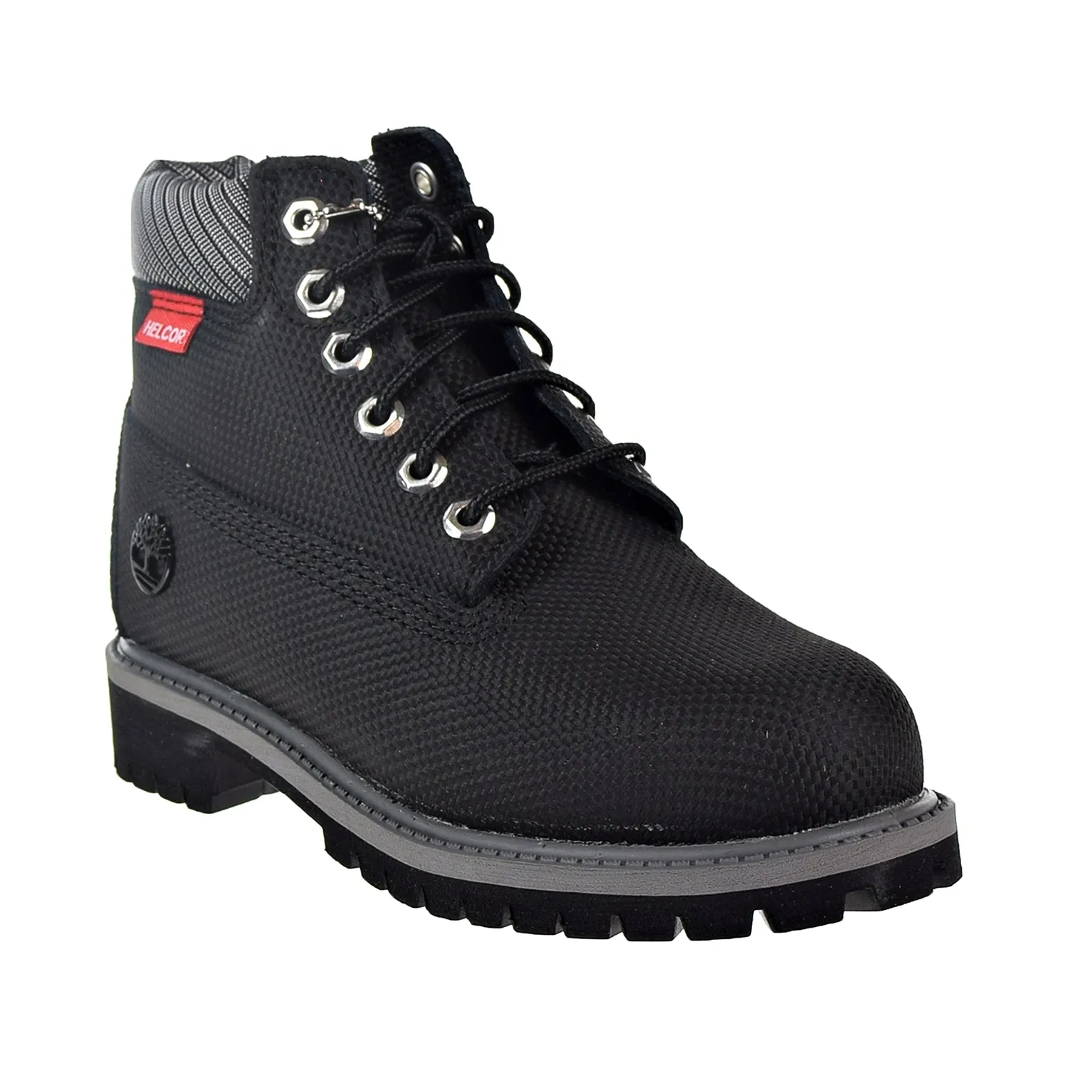 Timberland 6" Premium Boot Little Kid's Shoes Black Helcor